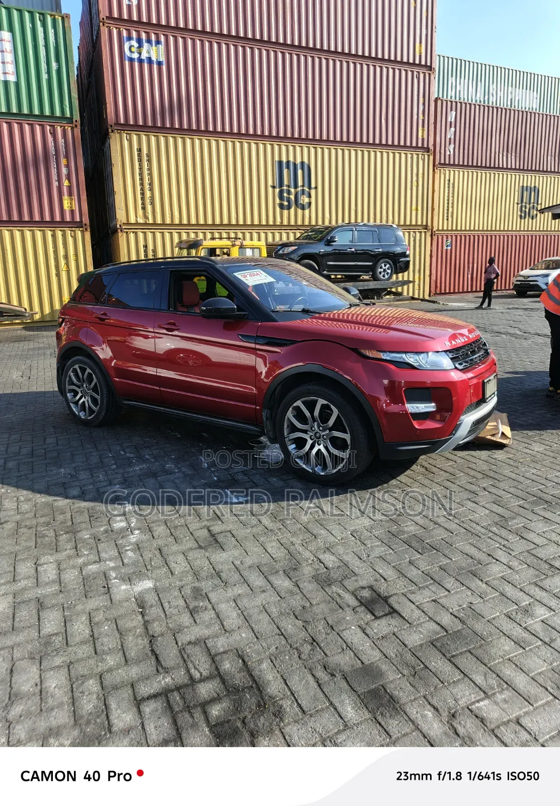 Land Rover Range Rover Evoque HSE Dynamic 4x4 (2.0 4cyl 9A) 2016 Red