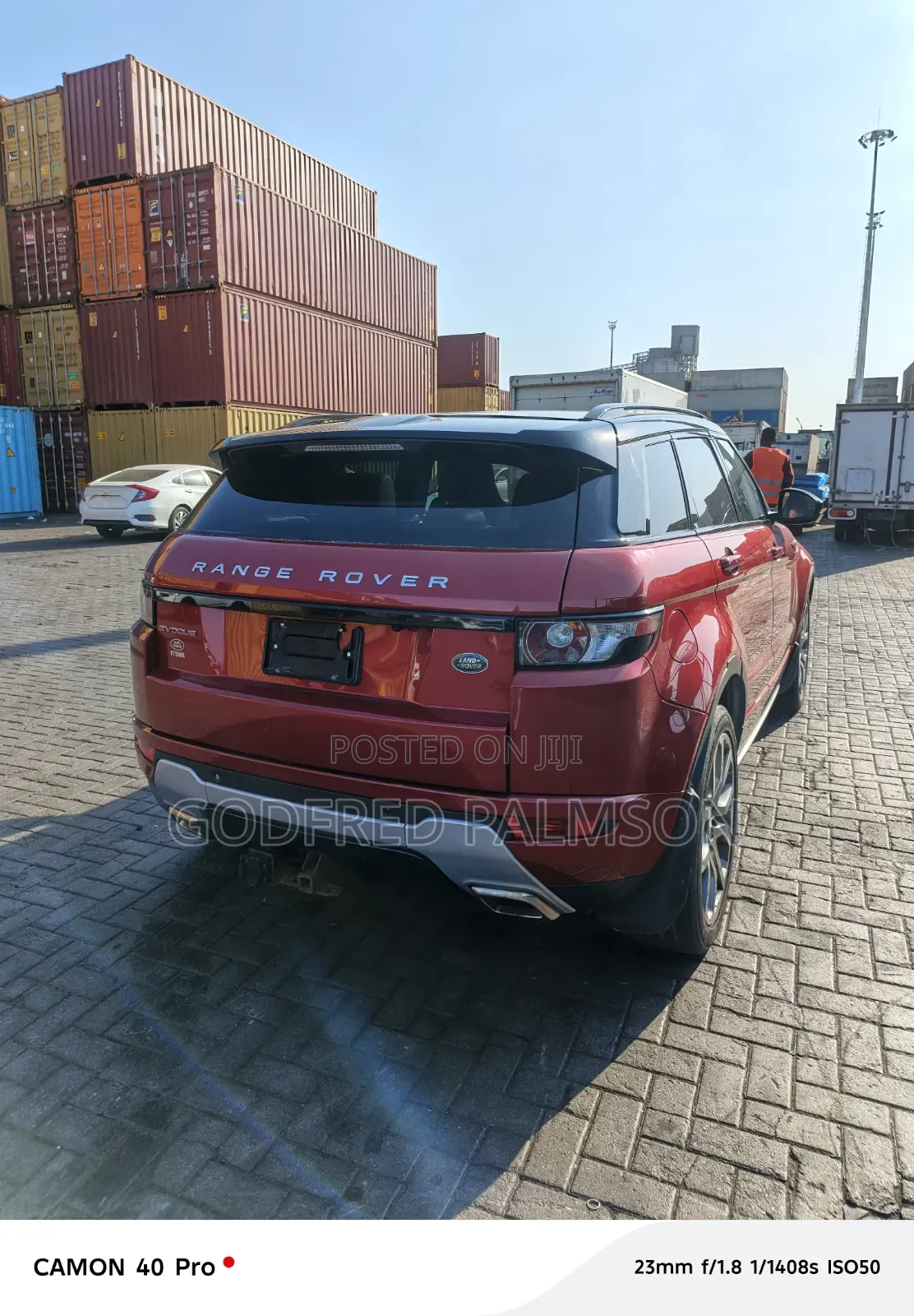 Land Rover Range Rover Evoque HSE Dynamic 4x4 (2.0 4cyl 9A) 2016 Red