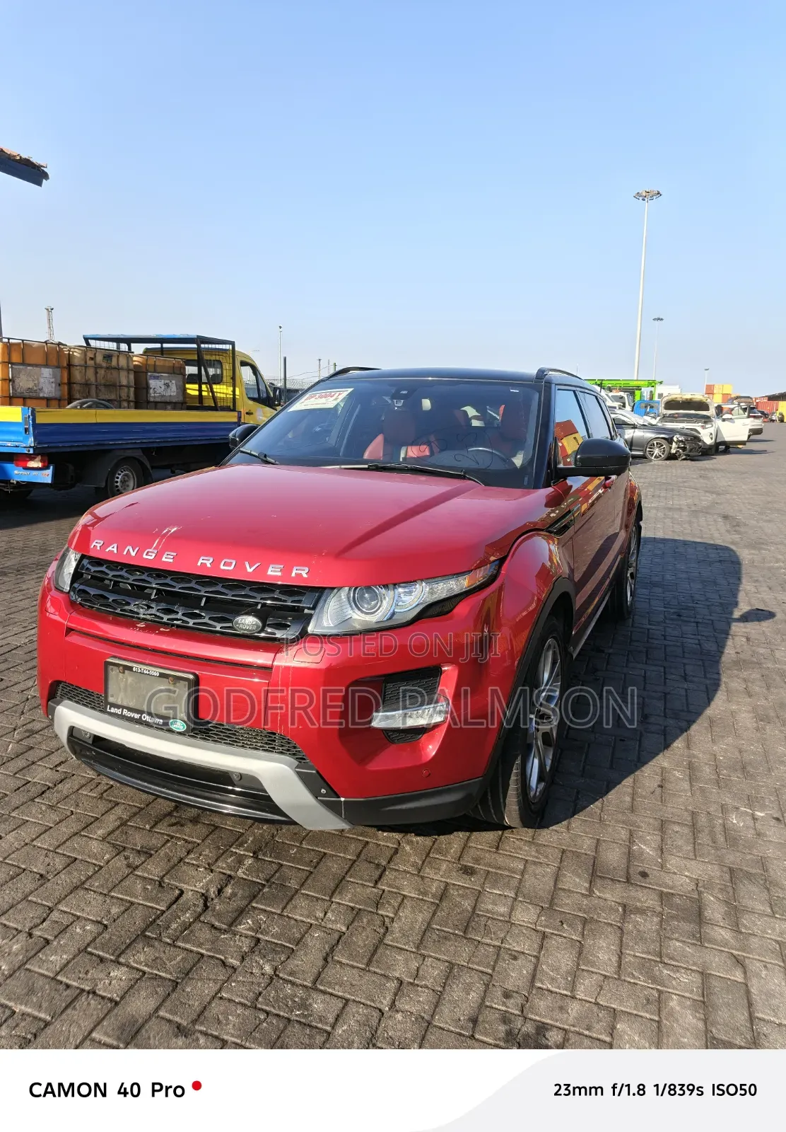 Land Rover Range Rover Evoque HSE Dynamic 4x4 (2.0 4cyl 9A) 2016 Red
