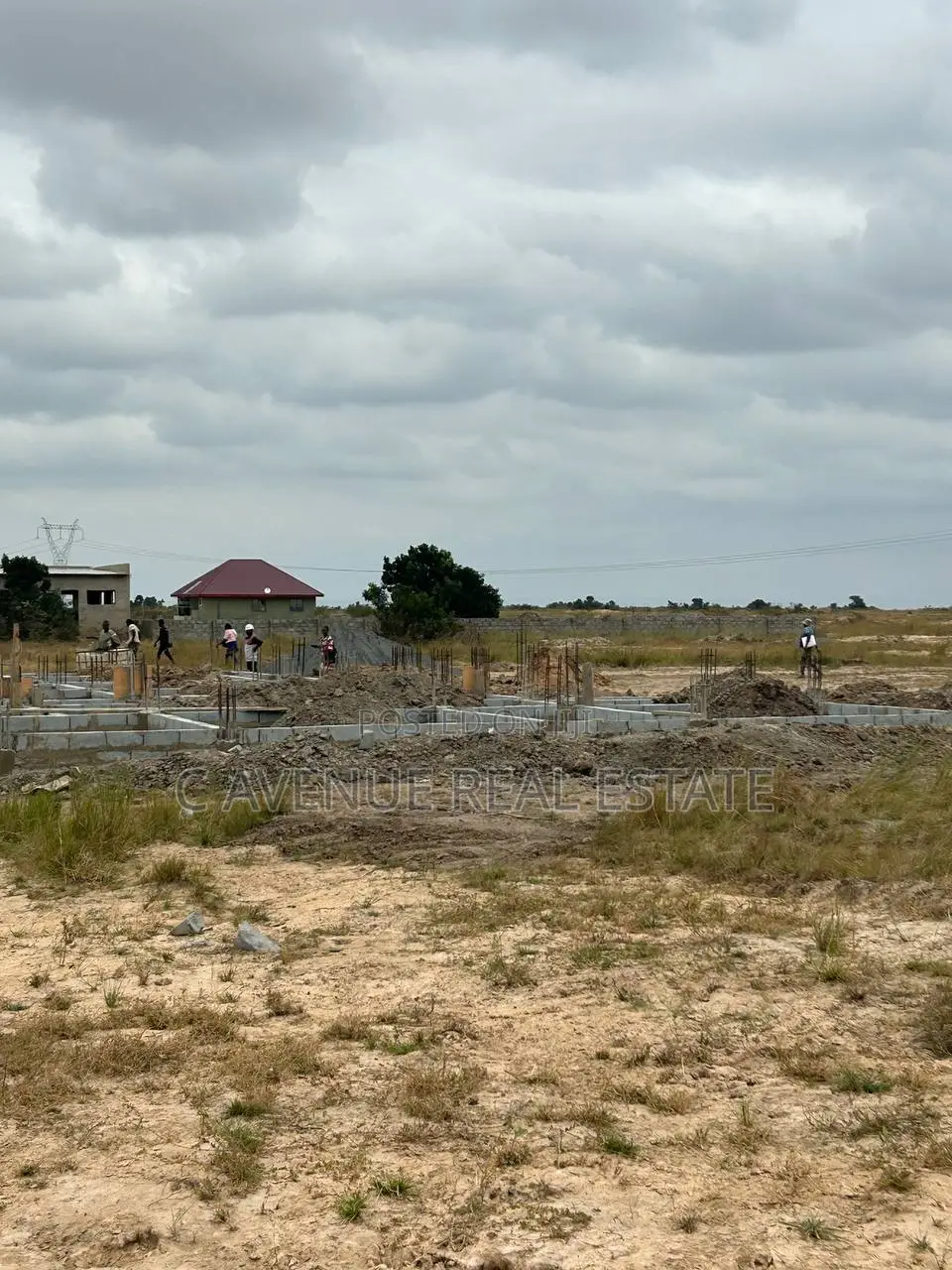 Affordable Half Plot at Skyport City Tsopoli+Free Blocks & Cement