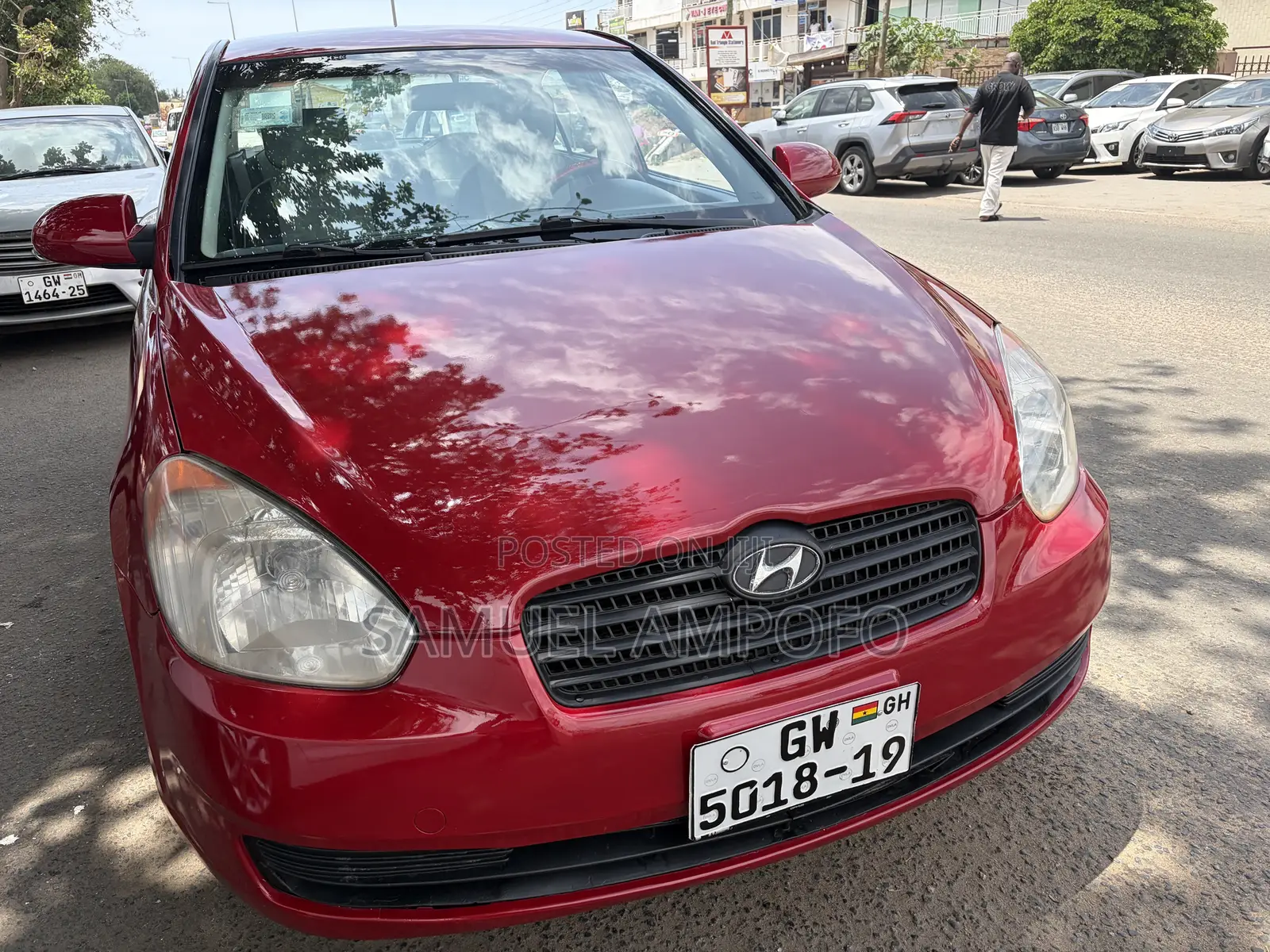 Hyundai Accent 1.3 GLS Automatic 2007 Red