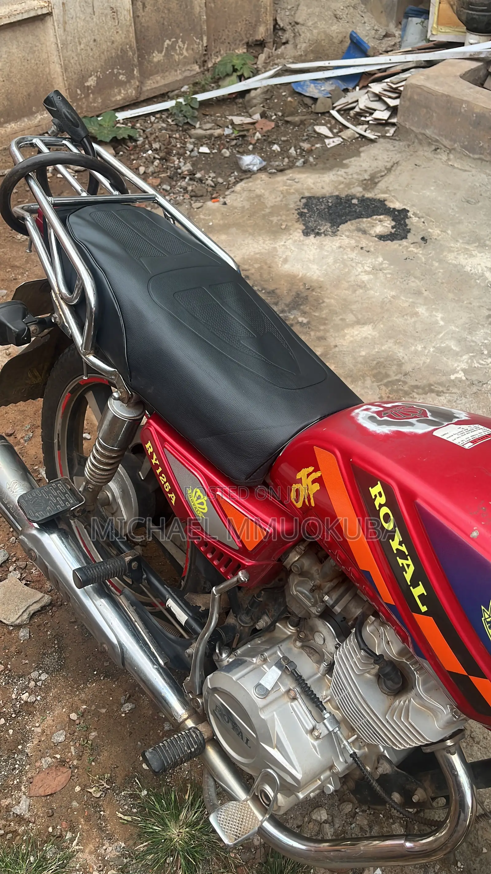 Royal RY125 2025 Red