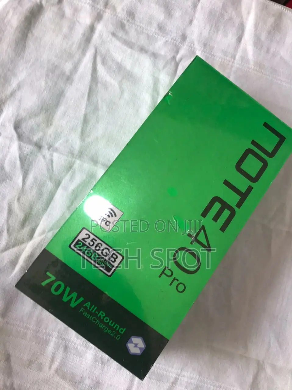 New Infinix Note 40 Pro 5G 256 GB Black