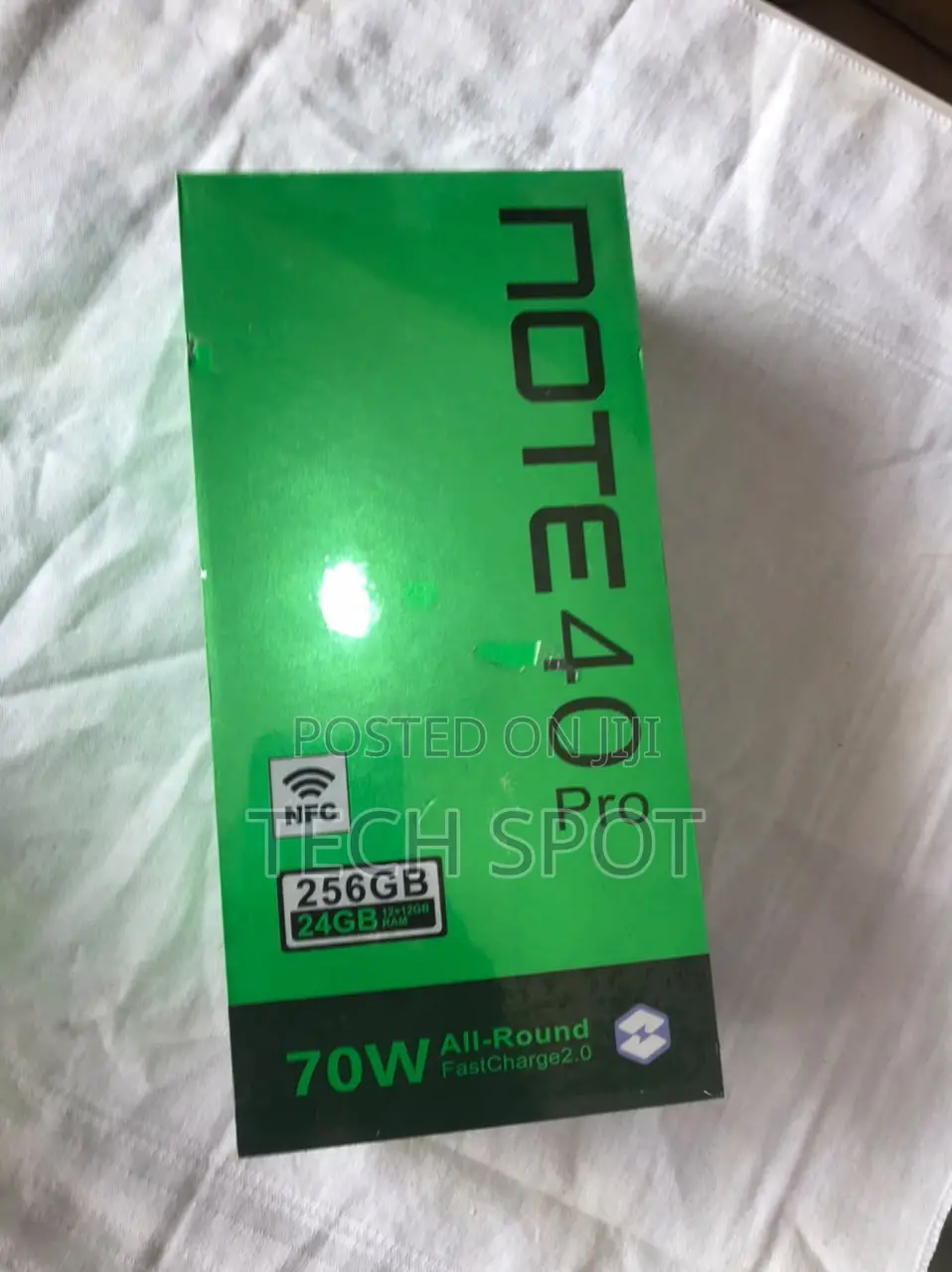 New Infinix Note 40 Pro 5G 256 GB Black