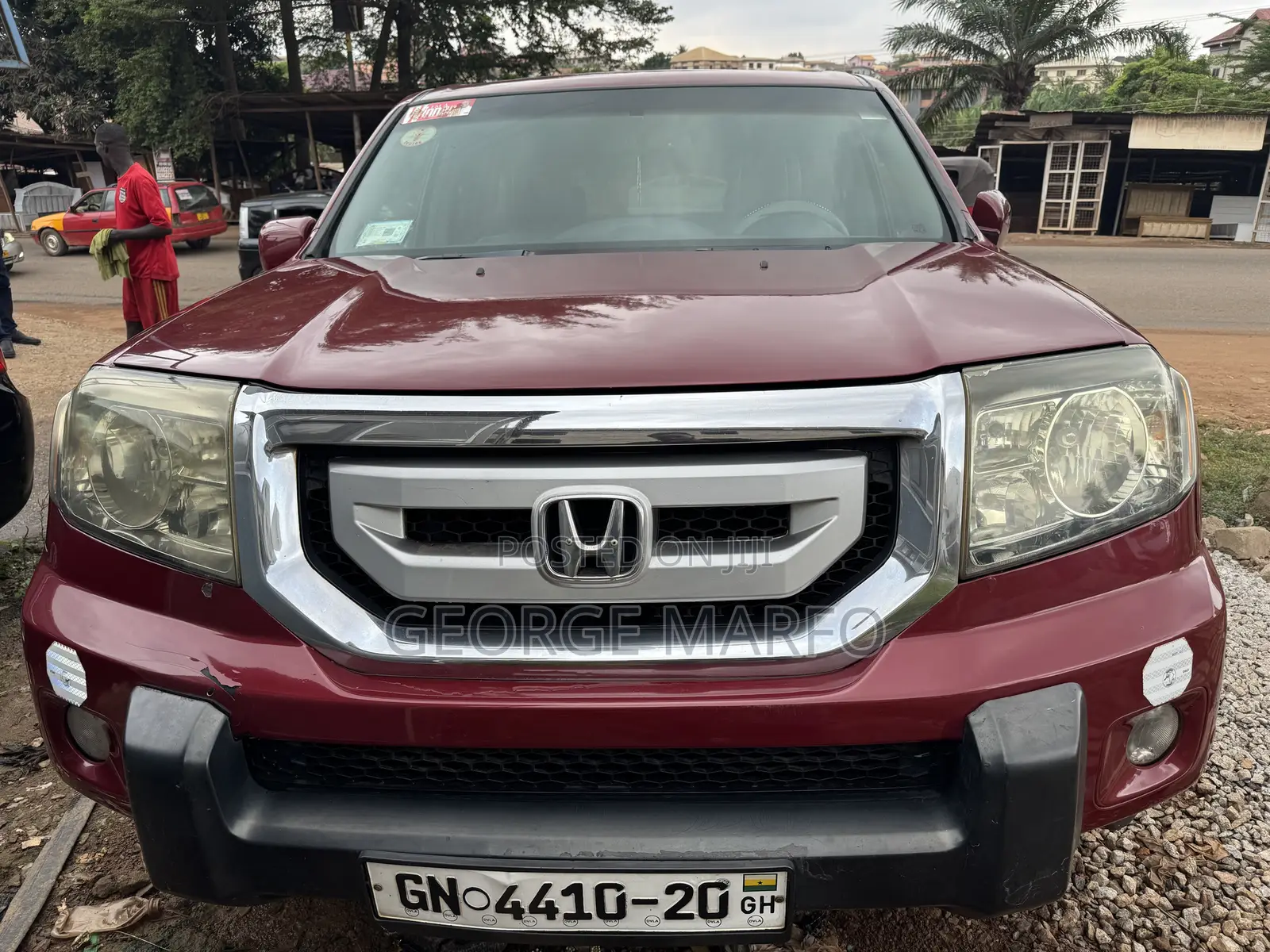 Honda Pilot 2008 Red