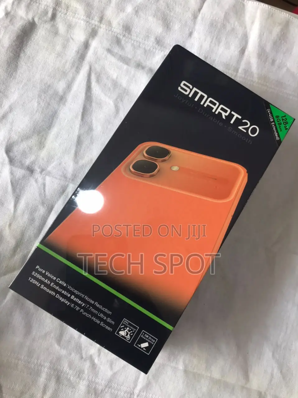 New Infinix Smart 20 128 GB Black
