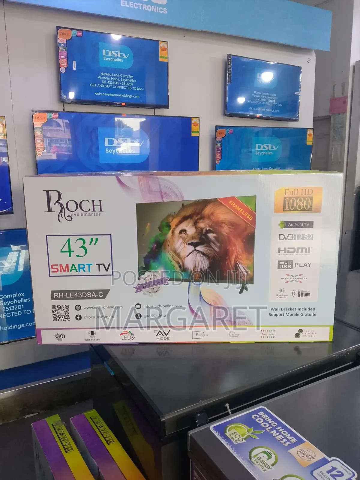 Wide Color Enhancer Roch 43 Inches Smart