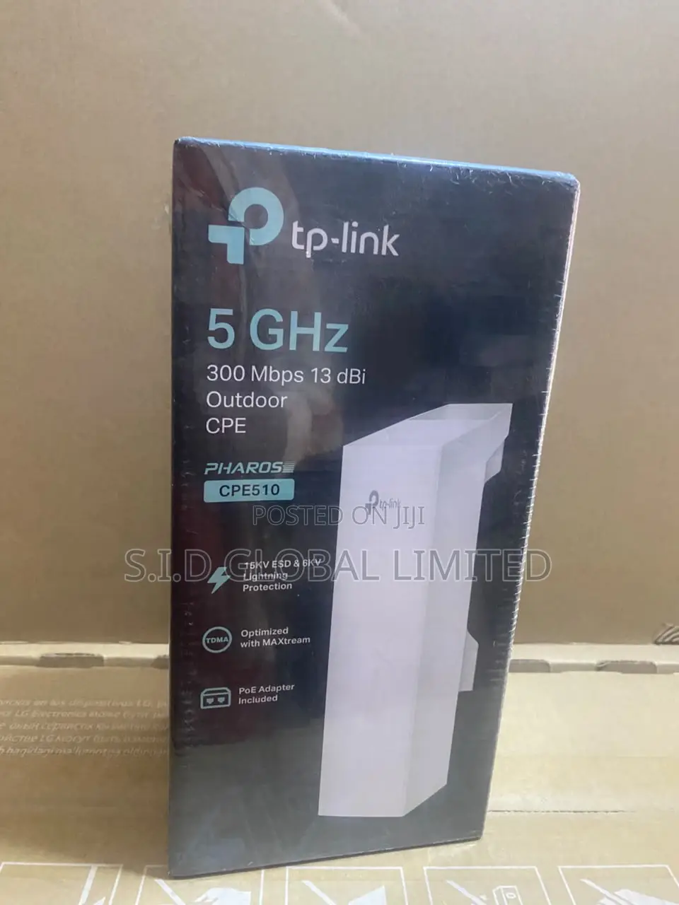 TP-Link Cpe510 5ghz 300mbps 13dbi Outdoor Cpe 15km Point to Point