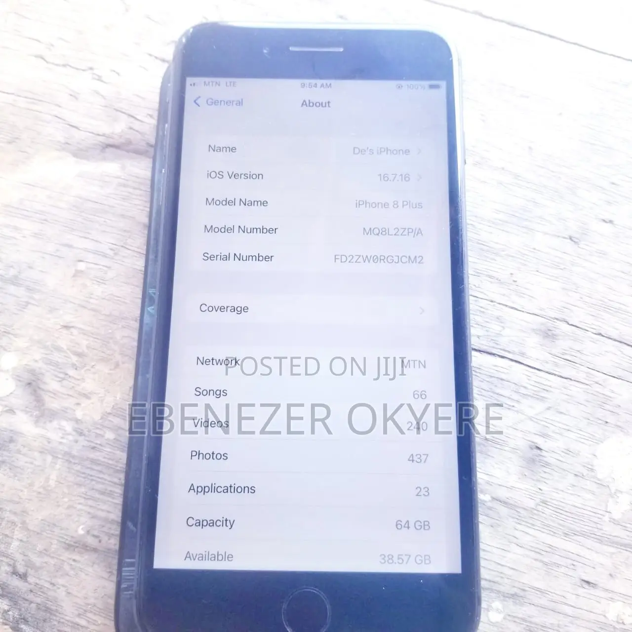 Apple iPhone 8 Plus 64 GB Gray