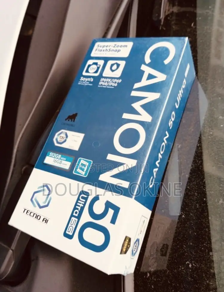 New Tecno Camon 50 Ultra 512 GB Gray