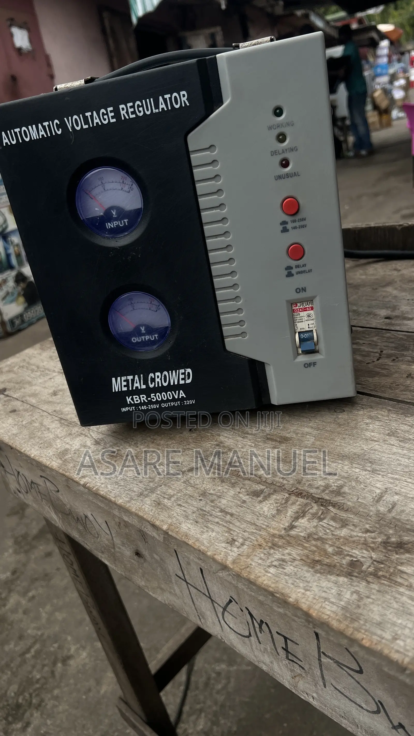 5000VA Voltage Stabilizer
