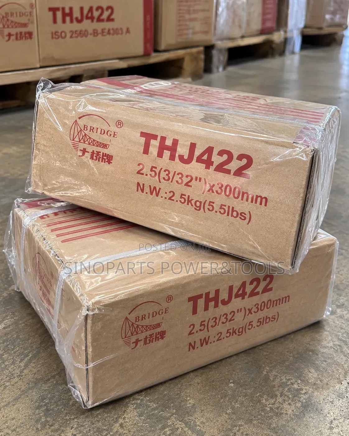 Bridge THJ422 Welding Rod 2.5mm 300mm 2.5kg