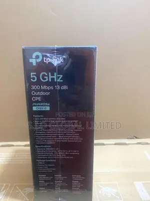TP-Link 5GHz 300Mbps 13dBi Outdoor CPE PoE Adapter Included