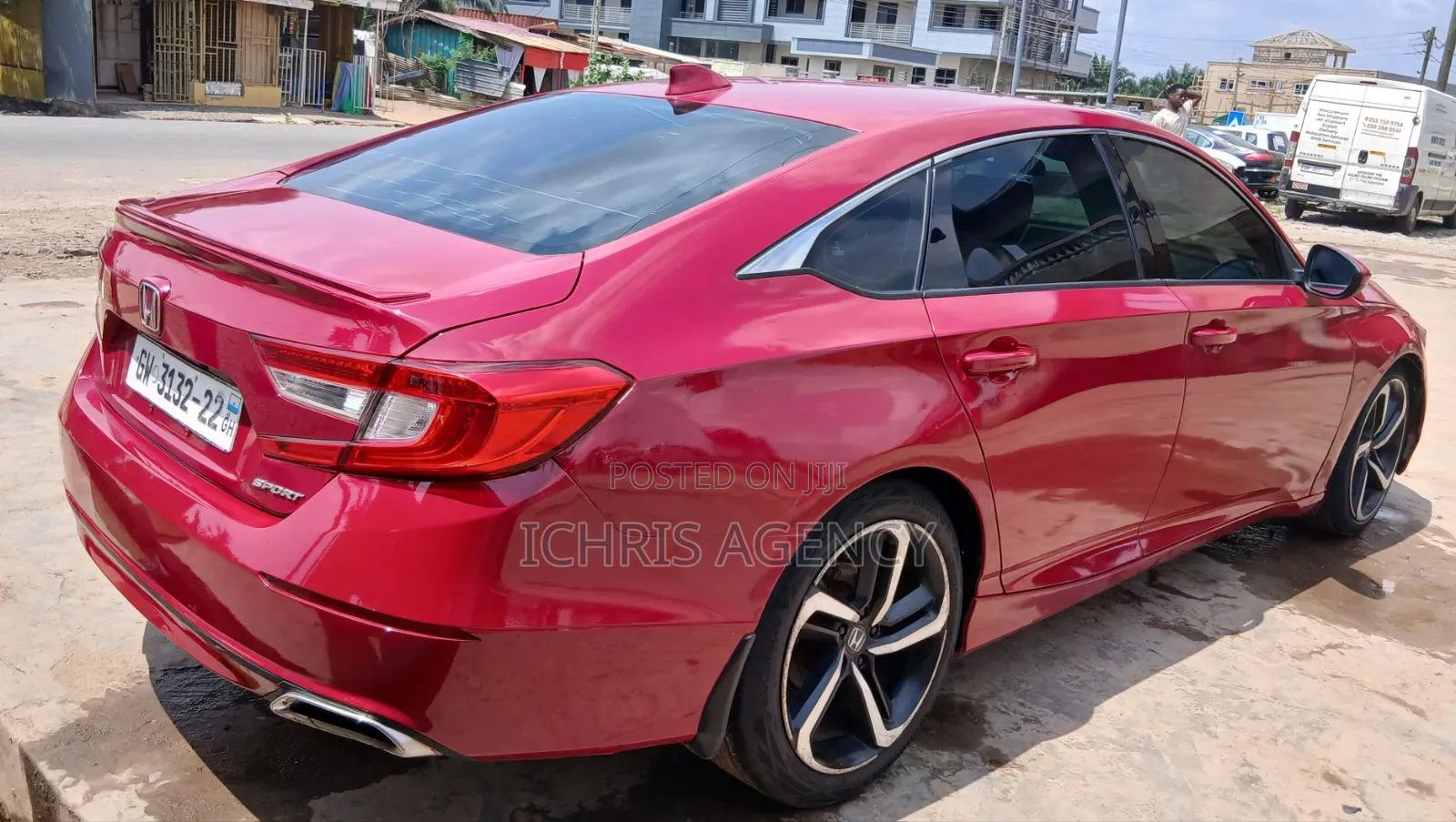 Honda Accord Sport 2.0T 2018 Red