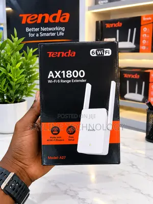 Tenda A27 AX1800 Wi-Fi 6 Range Extender