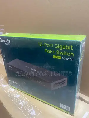 TP-Link Omada Sg2210p 10-Ports Gigabit Smart Poe +Switch -8xpoe +Ports