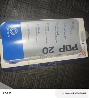 Tecno Pop 20 64 GB Black