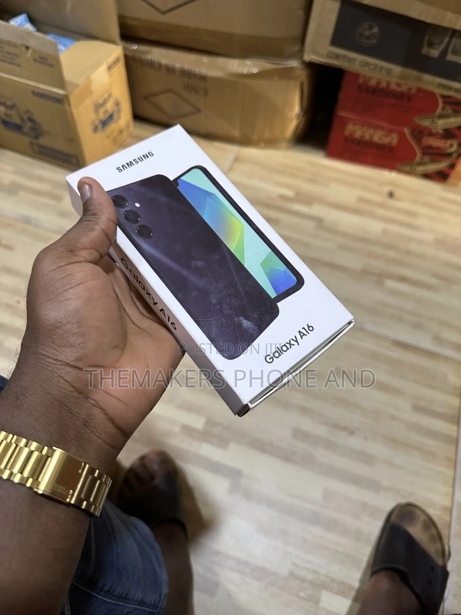 New Samsung Galaxy A16 128 GB Yellow