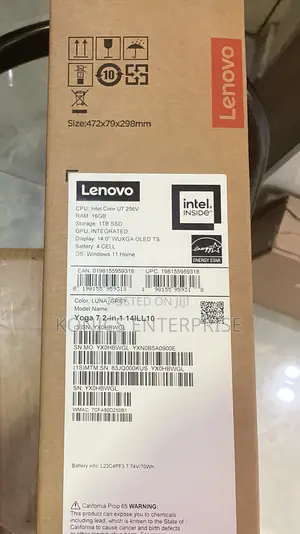 New Laptop Lenovo Yoga 7i 16GB Intel Core Ultra 7 SSD 1T