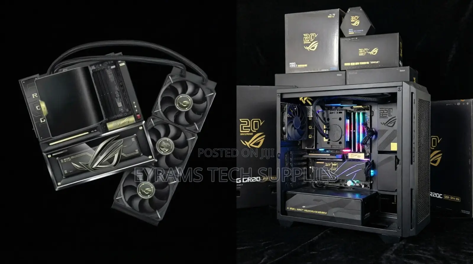 New Desktop Computer Asus 48GB AMD Ryzen SSD 4T