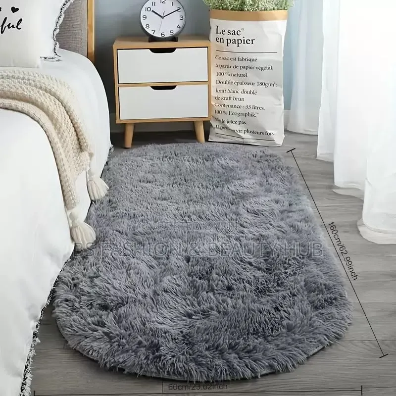 Fluffy Bedside Mat