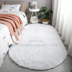 Fluffy Bedside Mat
