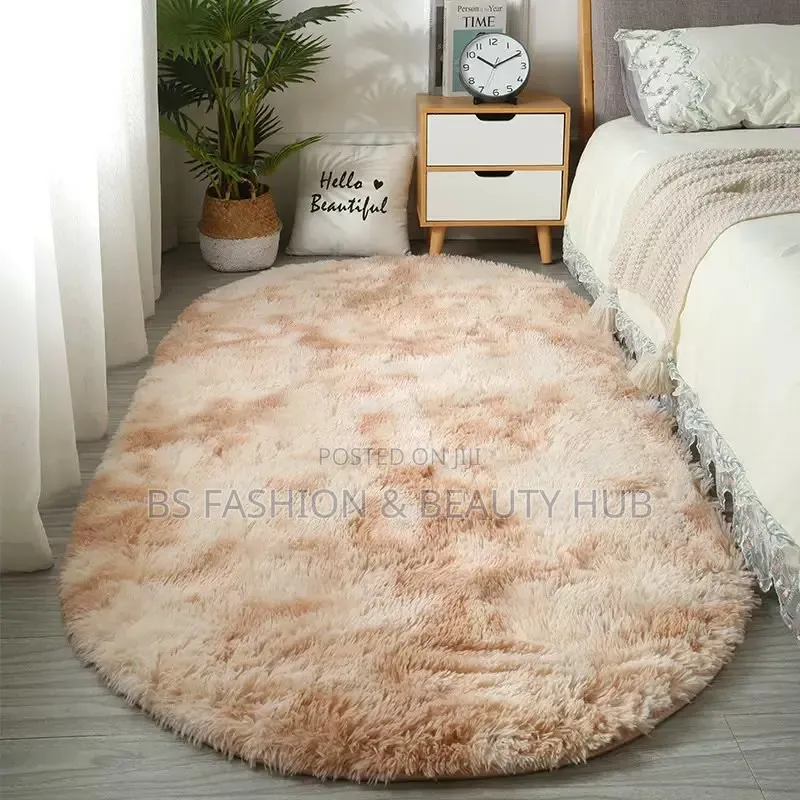 Fluffy Bedside Mat