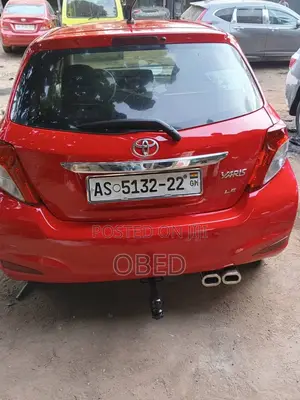 Toyota Yaris 2010 Red