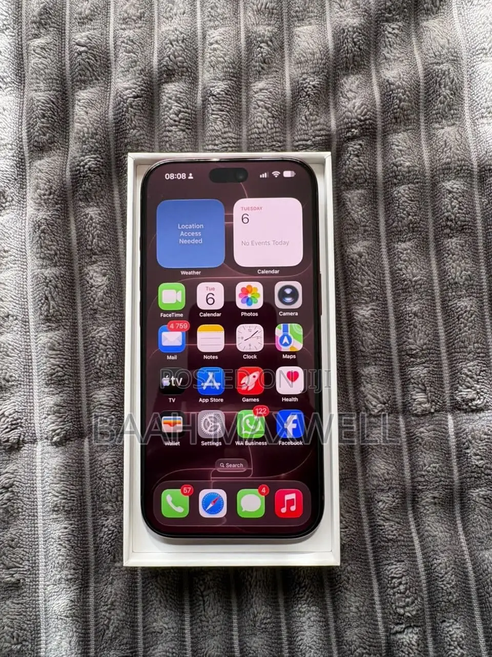 New Apple iPhone 18 Pro Max 512 GB Red
