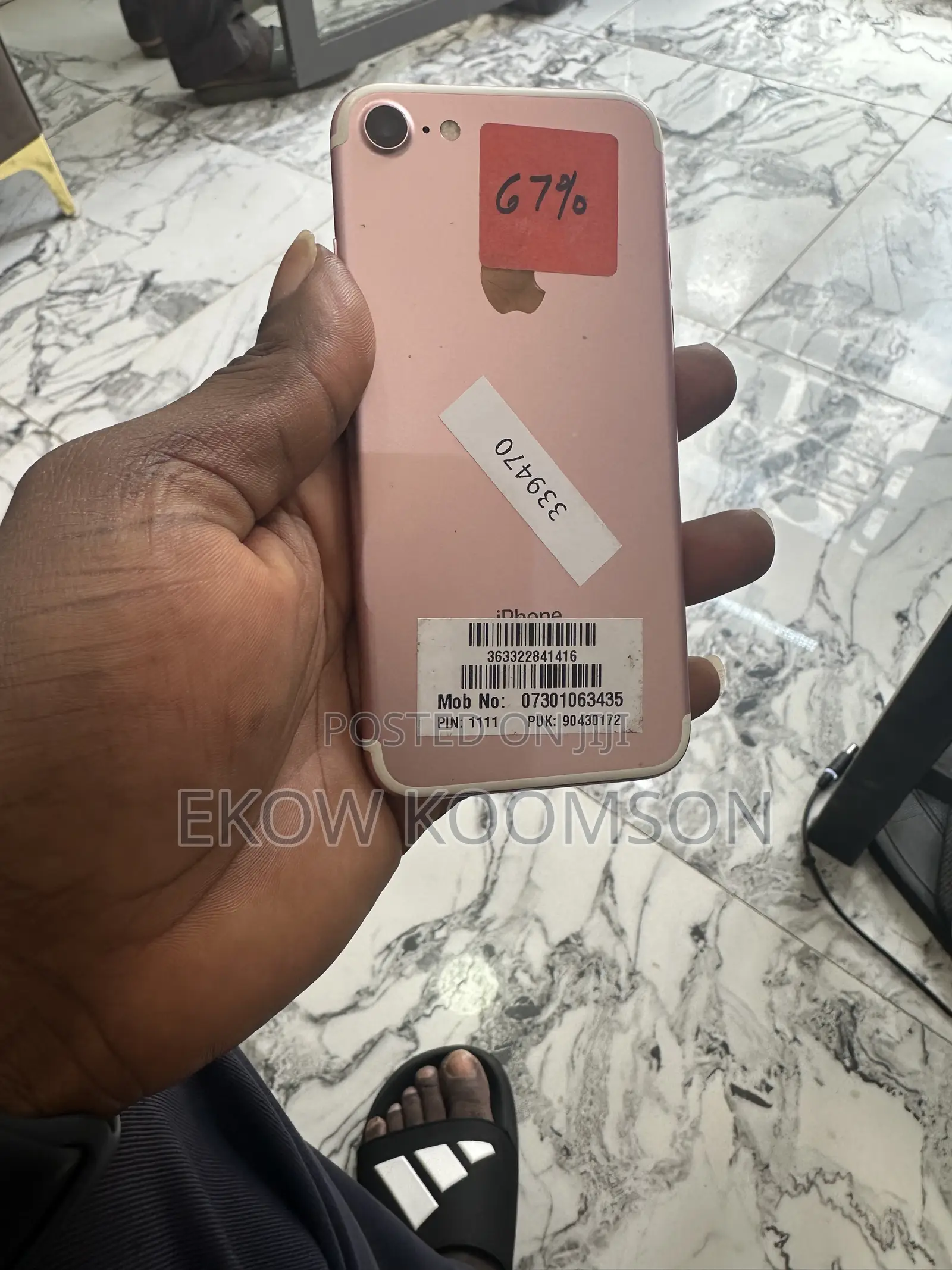 Apple iPhone 7 128 GB Rose Gold