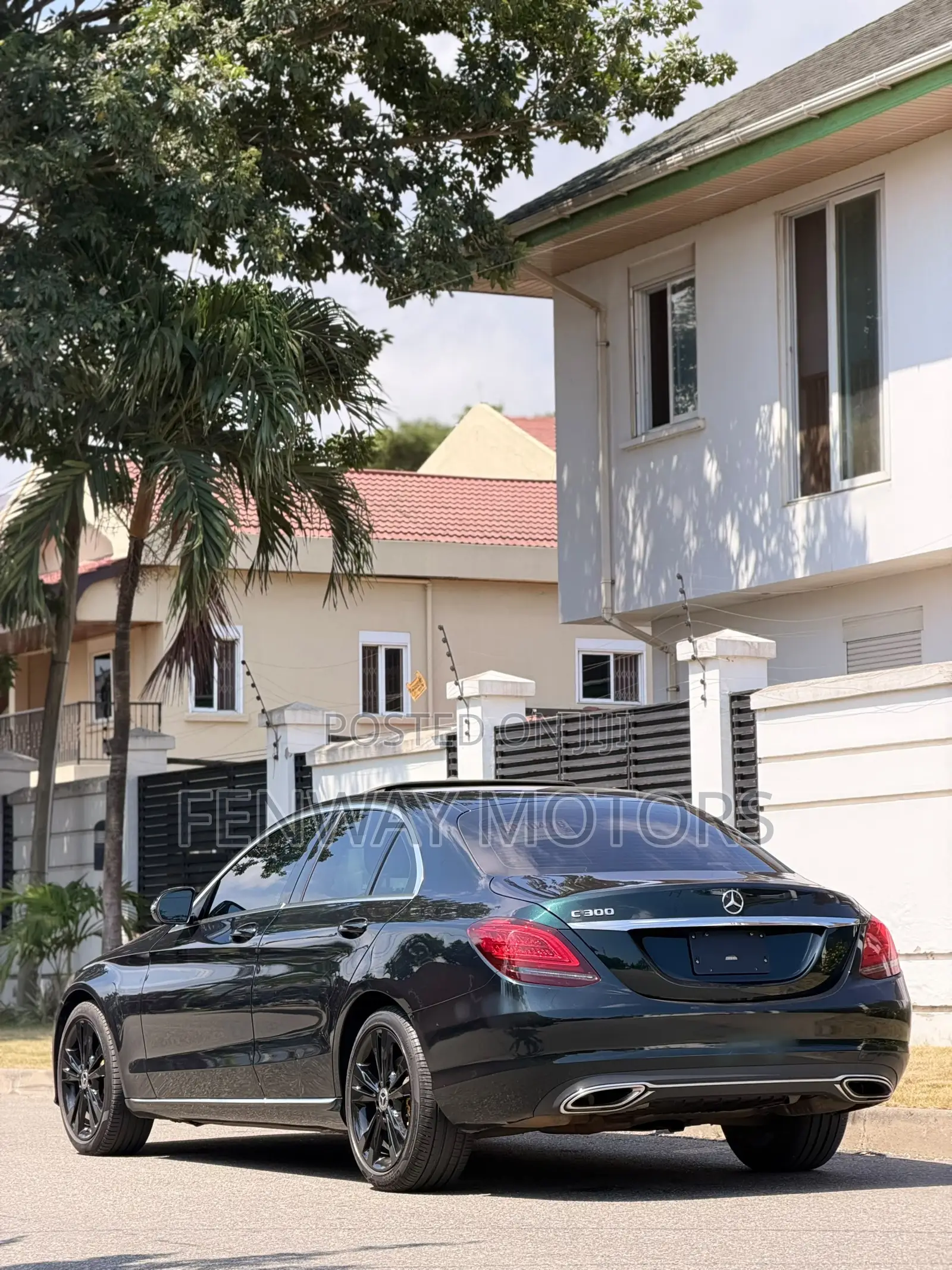 Mercedes-Benz C300 Base C300 AWD 4MATIC Sedan 2019 Green