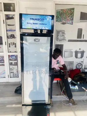 Nasco 298Ltrs One Door Display Fridge
