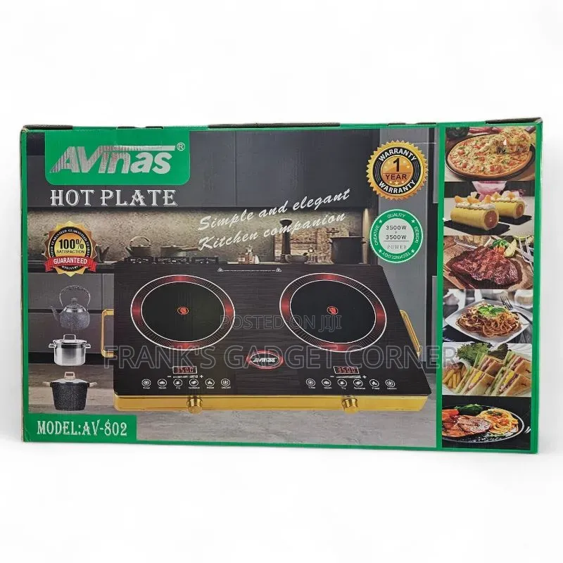 AVinas Double Burner Hot Plate