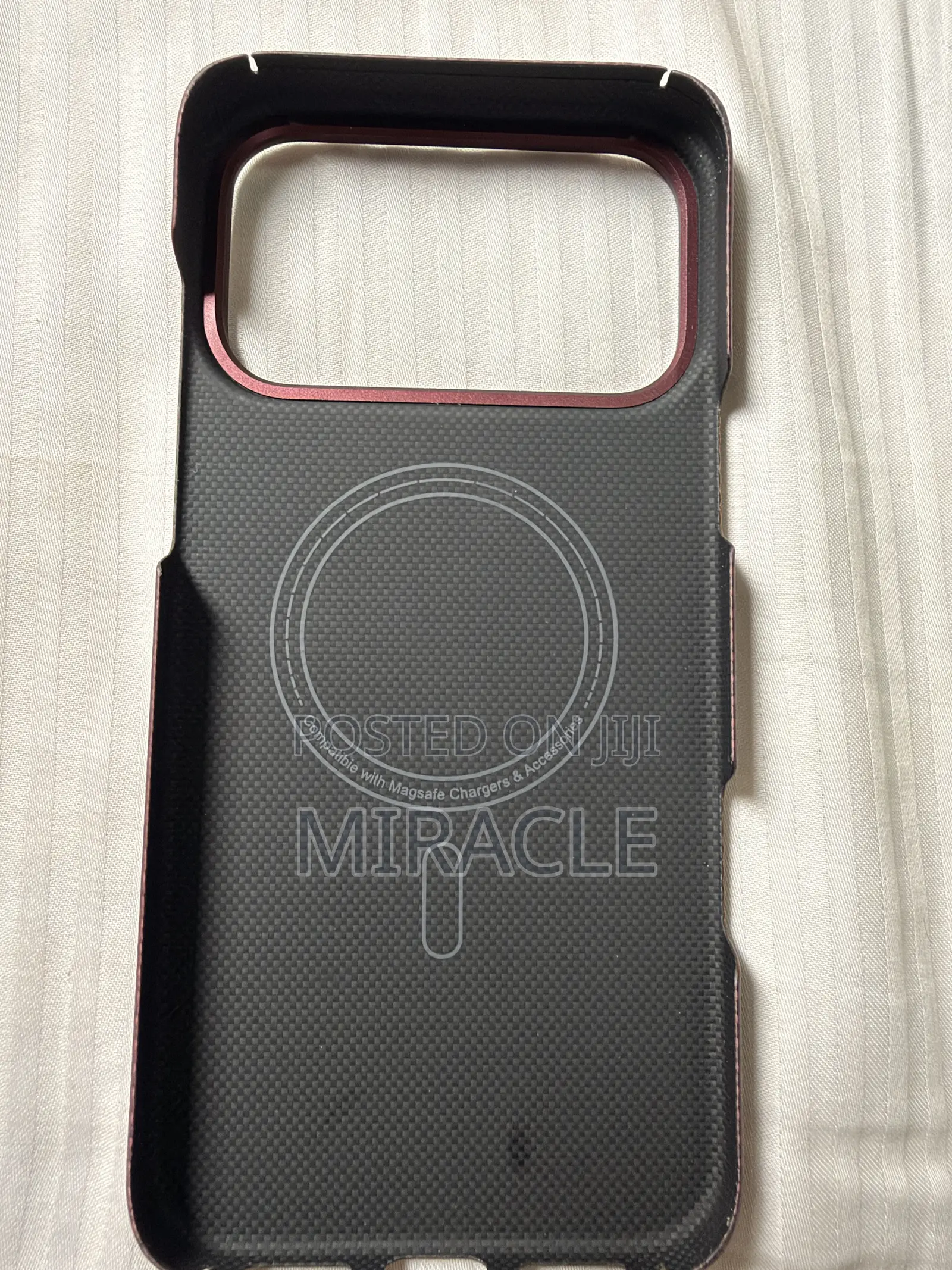 Kevlar Cherry Weave Case for iPhone 17/18 Pro Max