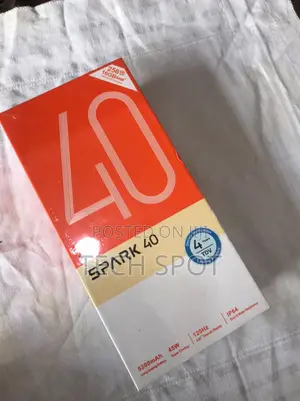 New Tecno Spark 40 128 GB Black