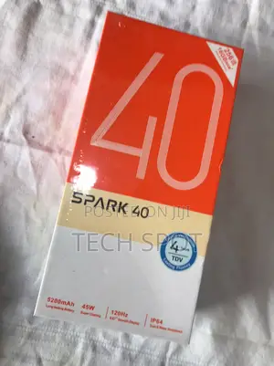 New Tecno Spark 40 128 GB Black