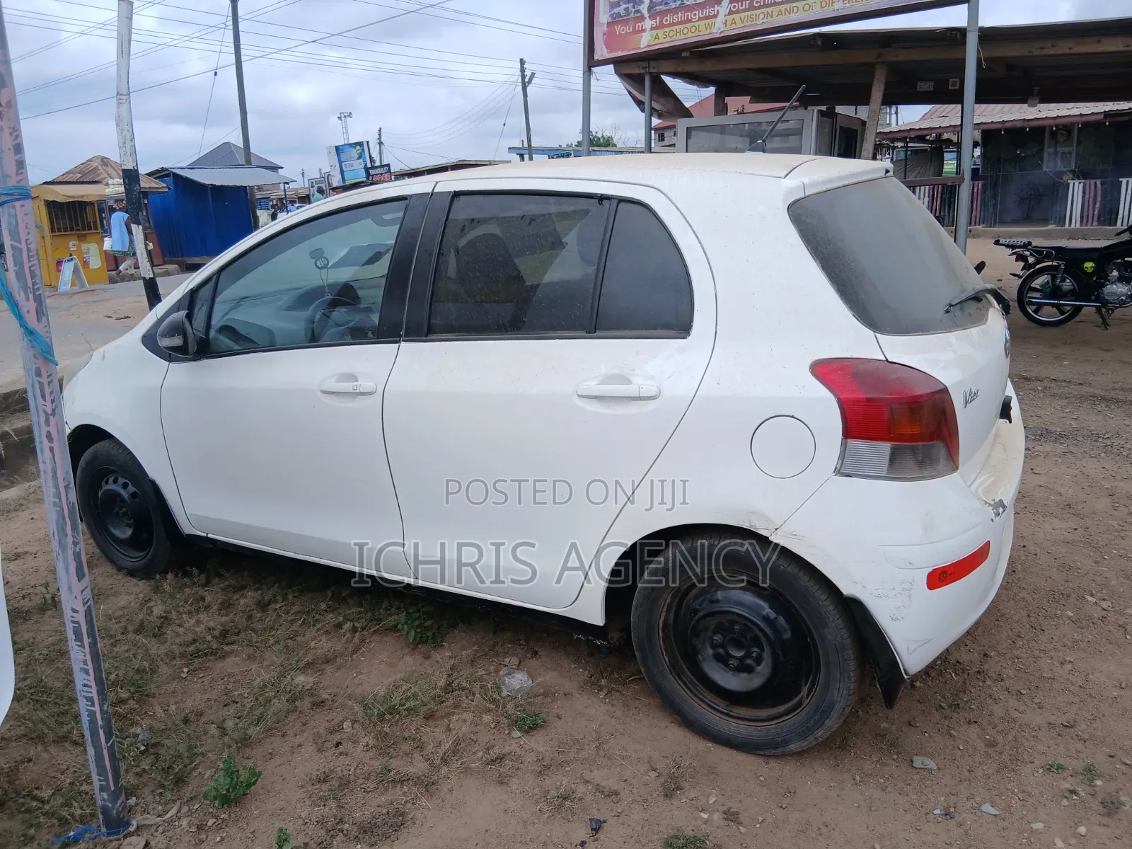 Toyota Vitz 1.0 FWD 3dr 2007 White
