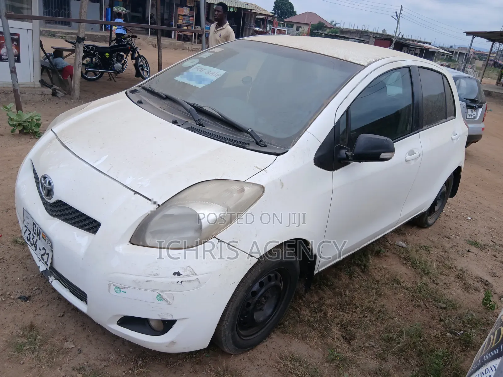 Toyota Vitz 1.0 FWD 3dr 2007 White
