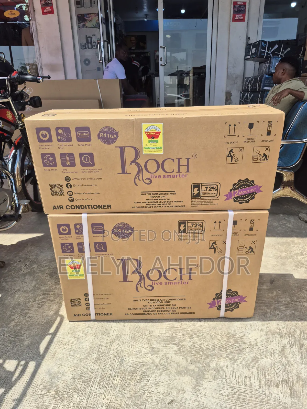 Roch AC 1.5hp R410S Brand New Available for Sale