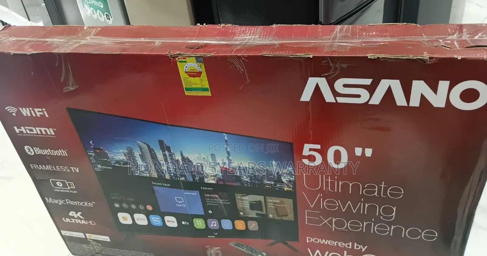 Asano Smart TV - Watch Football Like Stadium