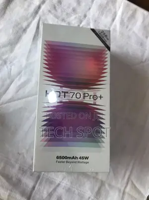 New Infinix Hot 70 Pro 5G+ 256 GB Black