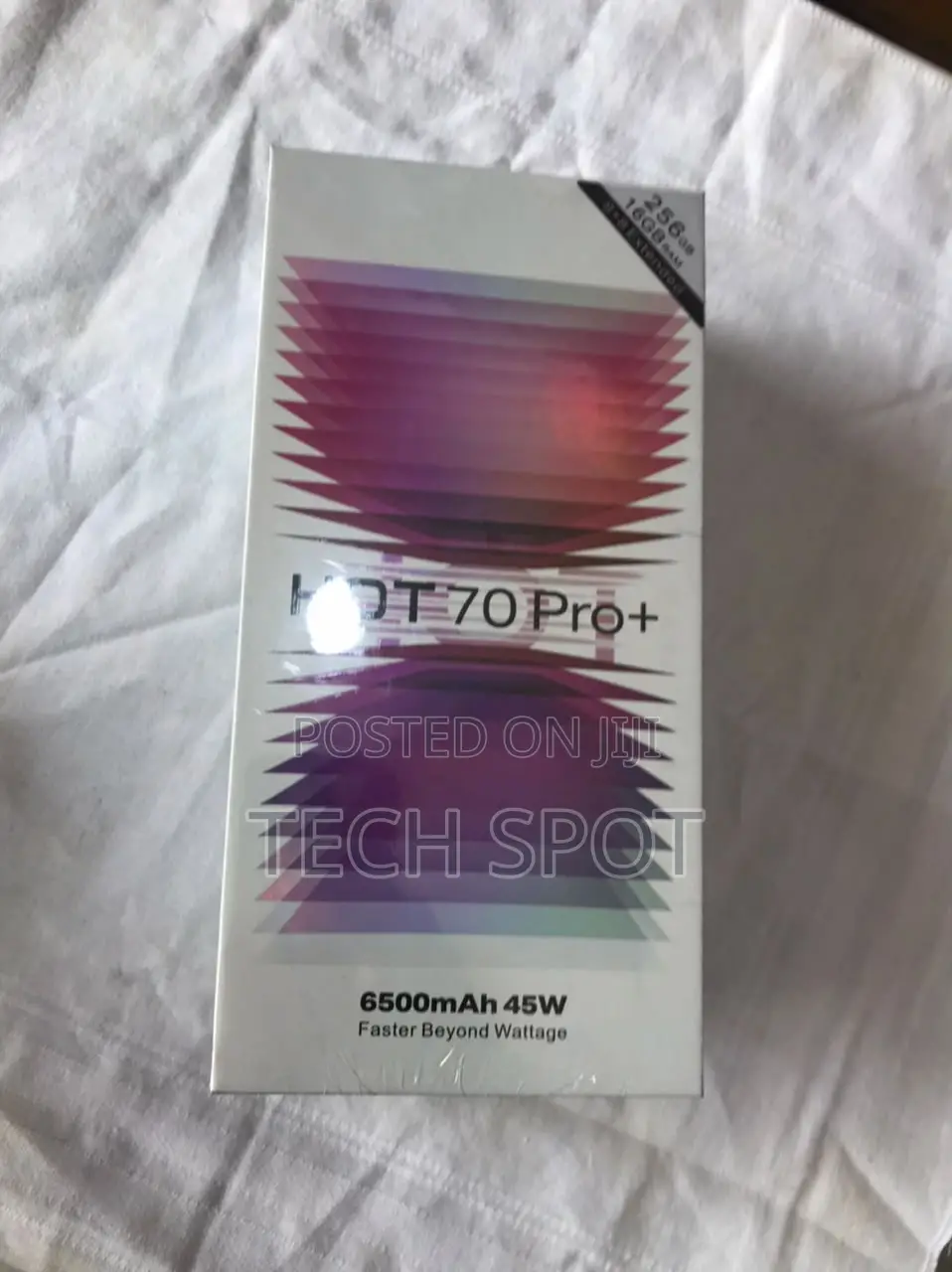 New Infinix Hot 70 Pro 5G+ 256 GB Black