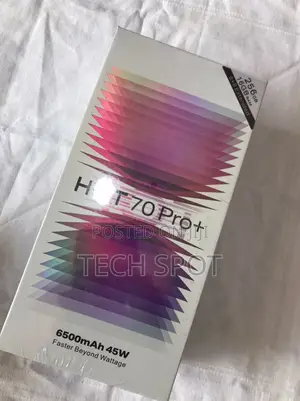New Infinix Hot 70 Pro 5G+ 256 GB Black
