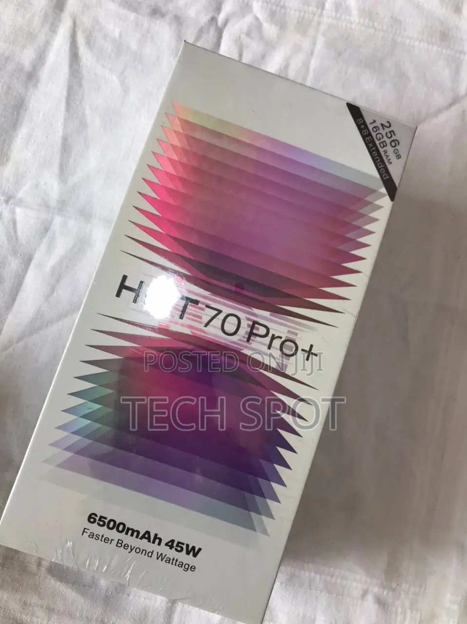 New Infinix Hot 70 Pro 5G+ 256 GB Black