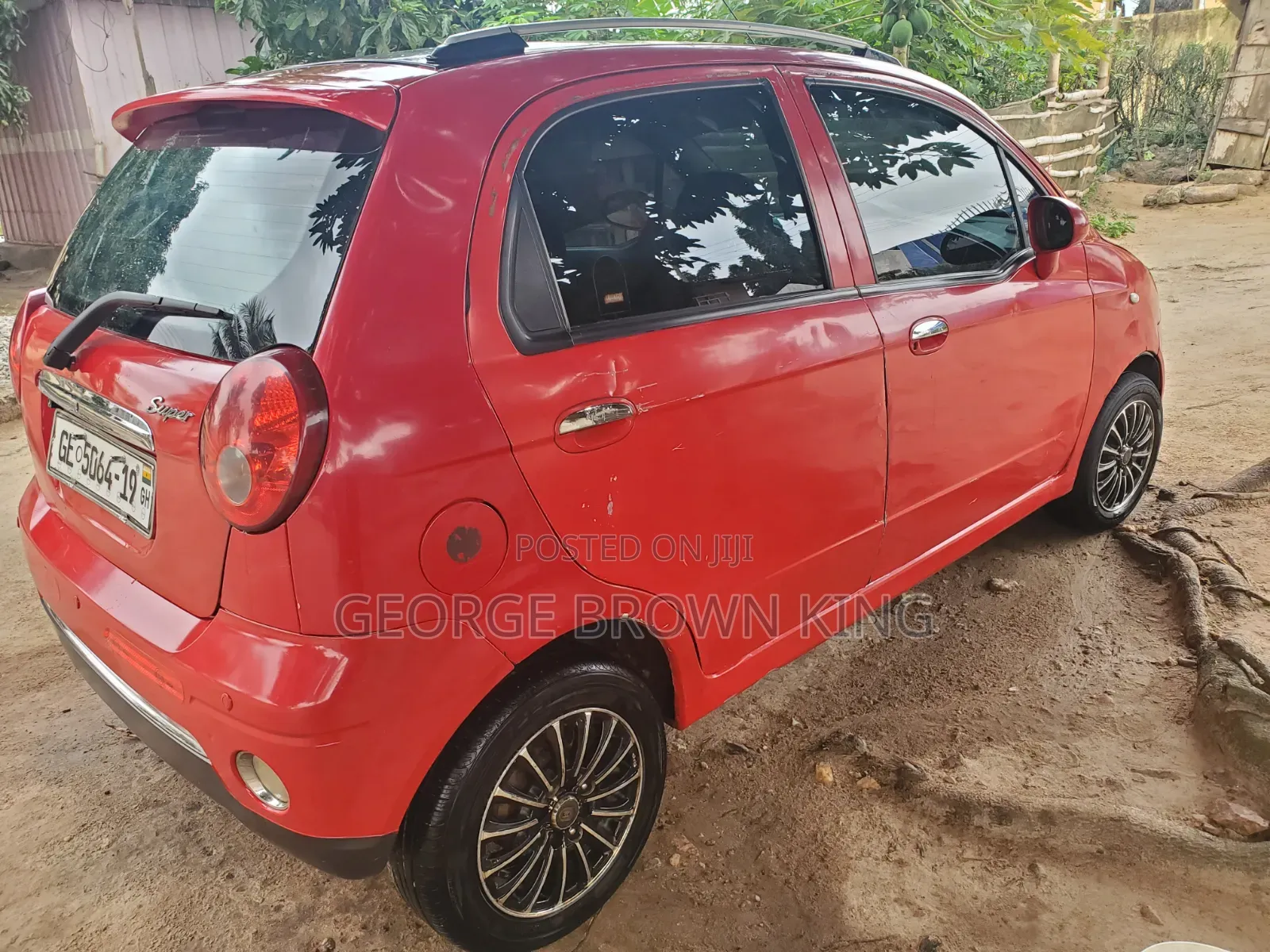 Daewoo Matiz 2008 Red
