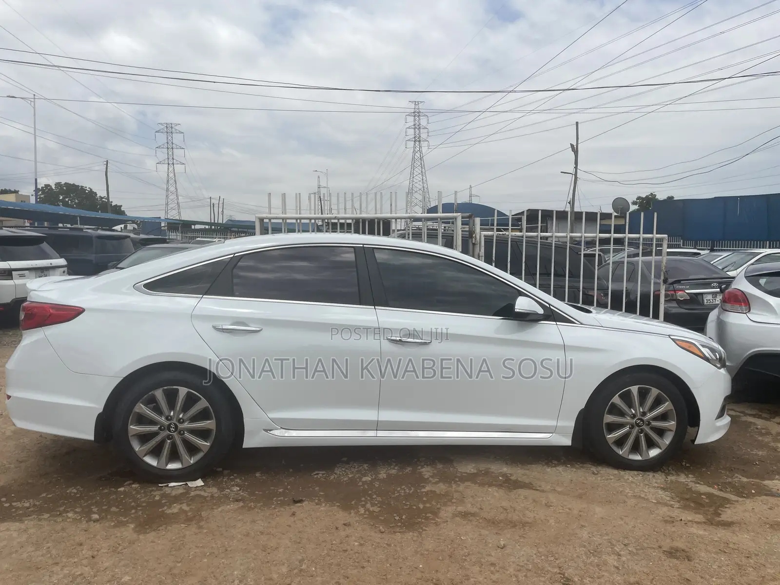 Hyundai Sonata Limited Sedan FWD (2.4L 4cyl 6A) 2017 White