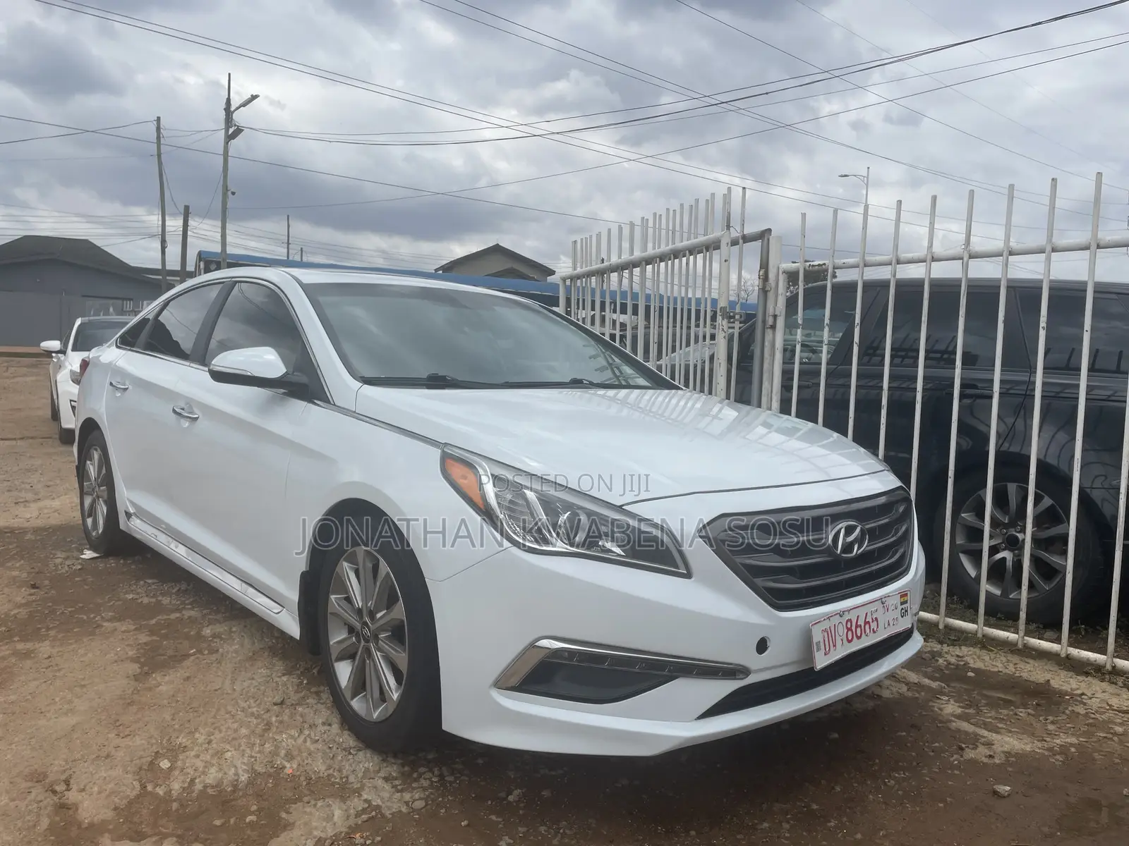 Hyundai Sonata Limited Sedan FWD (2.4L 4cyl 6A) 2017 White