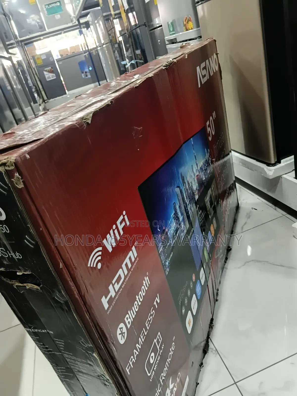 Asano Smart TV - Wifi + Miracast - Connect Your Phone!