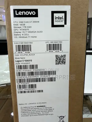 New Laptop Lenovo Legion 5 16GB Intel Core Ultra 7 SSD 1T