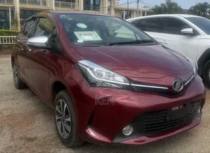 Toyota Vitz 1.3 AWD 5dr 2015 Burgundy